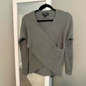 Light Gray Sparkly Sweater